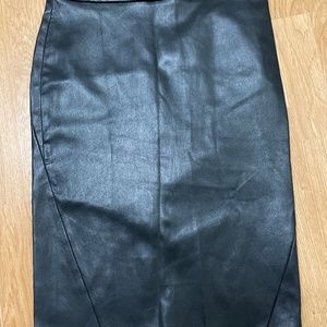 BNWT Lamarque leather skirt